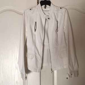 Beautiful white Jacket by Ambition